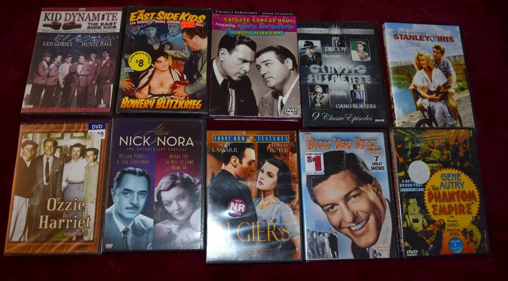 New Sealed Lot 10 DVD ALIAS NICK & NORA + more